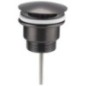 Free flow Washbasin Waste 5/4", (H) 10-55mm, big plug/gun metal Free flow Washbasin Waste 5/4", (H) 10-55mm, big plug/gun metal