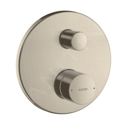 Axor Uno - Mitigeur de baignoire encastré, nickel brossé 45405820