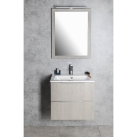 Salle de bain CIRASA 60, chêne argenté