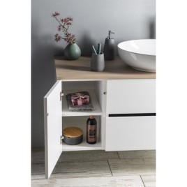 Salle de bain ODETTA 70+20, blanc
