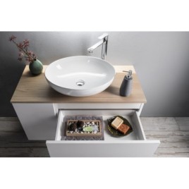 Salle de bain ODETTA 70+20, blanc