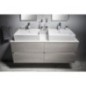 Salle de bain ODETTA 135, chêne argenté Salle de bain ODETTA 135, chêne argenté