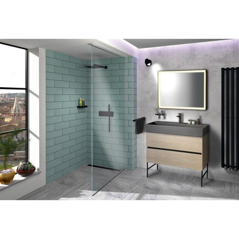 Salle de bain ODETTA 100, elm bardini Salle de bain ODETTA 100, elm bardini