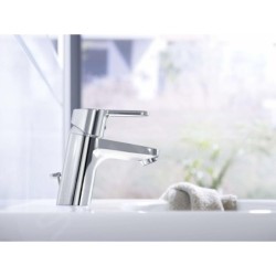 Hansa Primo - Mitigeur de lavabo avec garniture de vidage, chrome 49402203