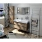 Salle de bain NIRONA 100, chêne Sherwood Salle de bain NIRONA 100, chêne Sherwood