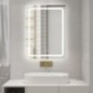 SALICA LED-Mirror 60x80cm, Touch Sensor, dimmable
