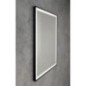 CORNA LED-Mirror 60x80cm, Touch Sensor, dimmable, noir mat