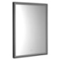 CORNA LED-Mirror 60x80cm, Touch Sensor, dimmable, noir mat