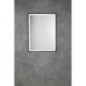 CORNA LED-Mirror 60x80cm, Touch Sensor, dimmable, noir mat