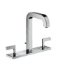 Axor Citterio - Mitigeur de lavabo avec vidage, installation à 3 trous, chrome 39136000