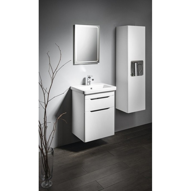 Salle de bain ELLA 50, tiroir 2x, blanc Salle de bain ELLA 50, tiroir 2x, blanc