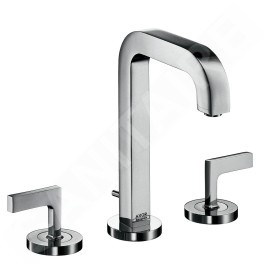 Axor Citterio - Mitigeur de lavabo avec vidage, installation à 3 trous, chrome 39135000