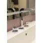 Axor Citterio - Mitigeur de lavabo avec vidage, installation à 3 trous, chrome 39135000