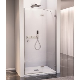 FORTIS EDGE porte de douche d'alcôve 1100mm, verre clair, droite