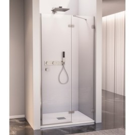 FORTIS EDGE porte de douche alcôve 1200mm, verre clair, droite