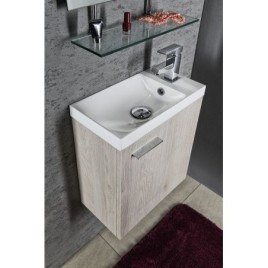 Salle de bain LATUS X 40, chêne mocca