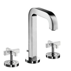 Axor Citterio - Mitigeur de lavabo avec vidage, installation à 3 trous, chrome 39133000