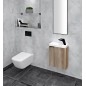 Salle de bain LATUS X 40, bande de chêne Alabama Salle de bain LATUS X 40, bande de chêne Alabama