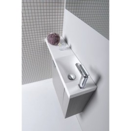Salle de bain LATUS VI 80, chêne argenté
