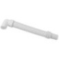 Tuyau flexible, L-100 cm, coude 40/40 mm Tuyau flexible, L-100 cm, coude 40/40 mm