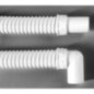 Tuyau flexible, L-100 cm, coude 40/40 mm Tuyau flexible, L-100 cm, coude 40/40 mm