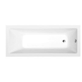 NOEMI Rectangular Bath 170x70x39cm, White Matt