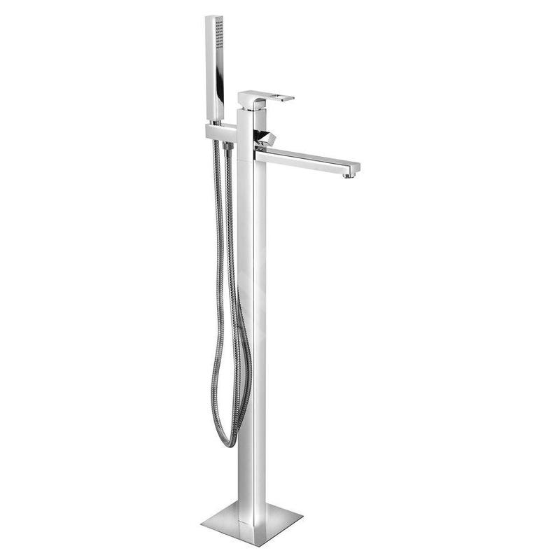 Sapho Forata - Mitigeur de baignoire pour montage au sol, chrome FT021
