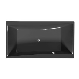 QUEST Bain rectangulaire 180x100x49cm, gris