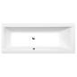 CLEO Bain rectangulaire 170x70x48cm, Matelas blanc CLEO Bain rectangulaire 170x70x48cm, Matelas blanc