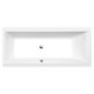 CLEO Bain rectangulaire 180x80x48cm, Matelas blanc CLEO Bain rectangulaire 180x80x48cm, Matelas blanc