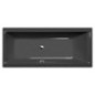 CLEO Bain rectangulaire 180x80x48cm, gris CLEO Bain rectangulaire 180x80x48cm, gris