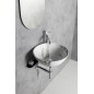 TETRIS Basin Holder, Deck-Mounted Tapez à droite, noir mat