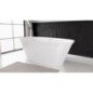 FLORINA Cast Marble Bain de qualité 170x80x61cm, Blanc
