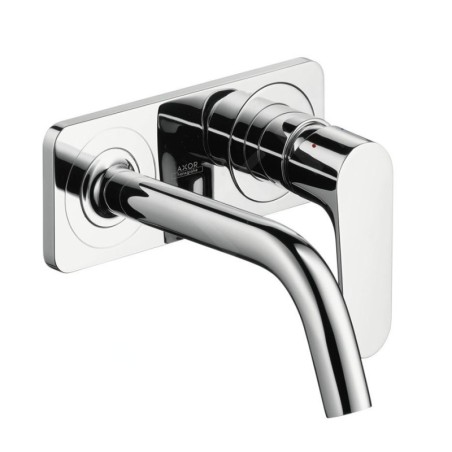 Axor Citterio M - Mitigeur de lavabo encastré, avec garniture de vidage, chrome 34112000