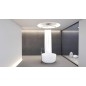 ESTATIS Cast Marble Freestanding Bath ø110x51cm, Blanc mat