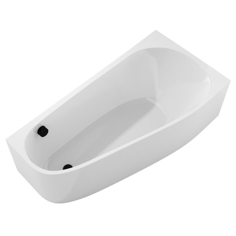 PROJEKTA R MONOLITH Corner Bath 156x77x60cm, blanc PROJEKTA R MONOLITH Corner Bath 156x77x60cm, blanc