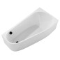 PROJEKTA R MONOLITH Corner Bath 156x77x60cm, blanc PROJEKTA R MONOLITH Corner Bath 156x77x60cm, blanc