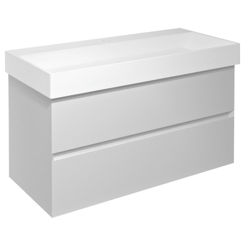 FILENA Vanity Unit 95x51,5x43cm, blanc mat FILENA Vanity Unit 95x51,5x43cm, blanc mat