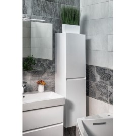 Unité de rangement FILENA 35x140x30cm, blanc mat