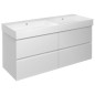 FILENA Vanity Unit 118x51,5x43cm, blanc mat FILENA Vanity Unit 118x51,5x43cm, blanc mat