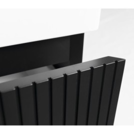 FILENA Vanity Unit 95x51,5x43cm, bande mate noire