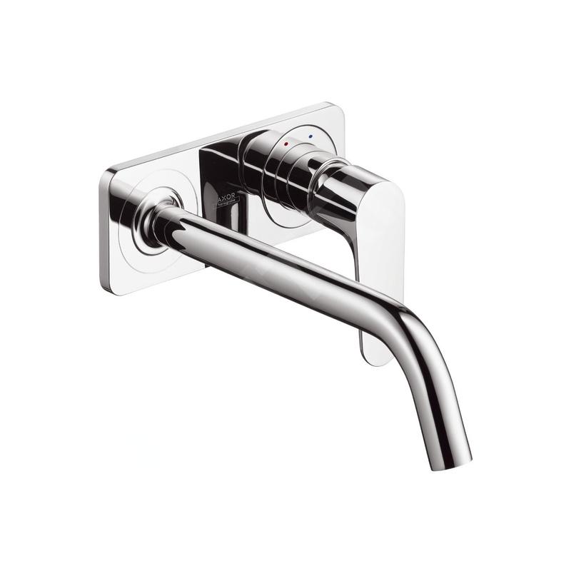Axor Citterio M - Mitigeur de lavabo encastré, avec garniture de vidage, chrome 34115000