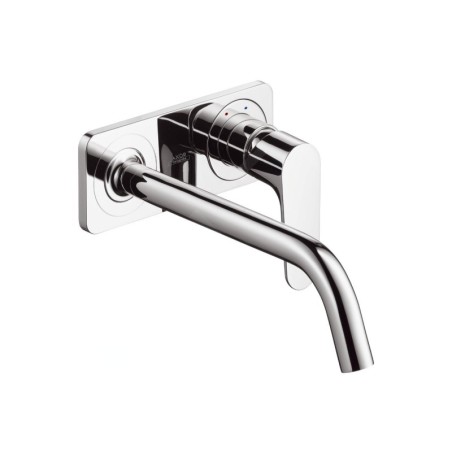 Axor Citterio M - Mitigeur de lavabo encastré, avec garniture de vidage, chrome 34115000
