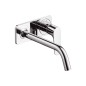 Axor Citterio M - Mitigeur de lavabo encastré, avec garniture de vidage, chrome 34115000