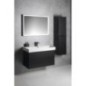 FILENA Vanity Unit 95x51,5x43cm, bande mate noire