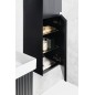 FILENA Unité de rangement 35x140x30cm, bande mate noire