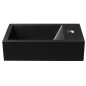 AMAROK Culturel Marble Washbasin 40x22cm, droit, noir mat
