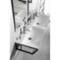 Salle de bain SKA 120, tapis noir