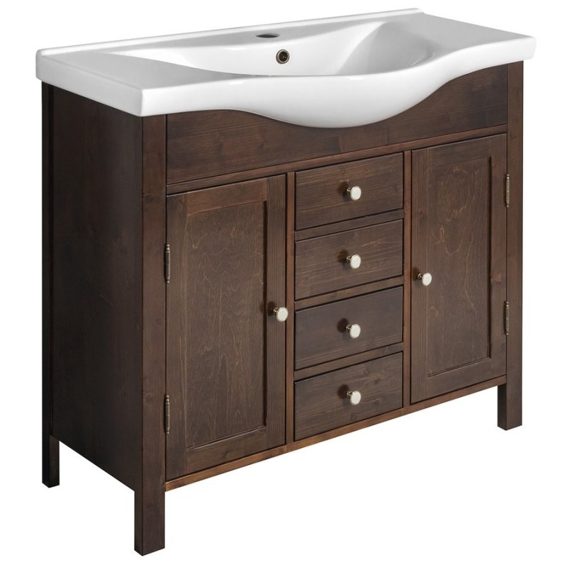 AMBRA Vanity Unité 96x82x34,5cm, épicéa tacheté