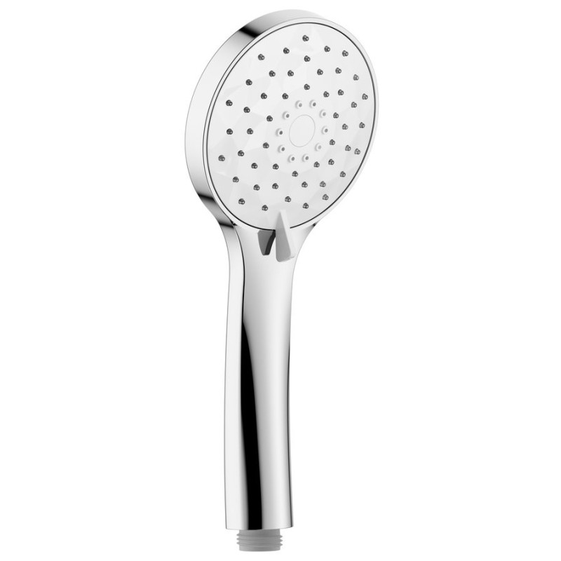 Douche de massage à la main 4 fonctions, dia. 101mm, ABS/chrome Douche de massage à la main 4 fonctions, dia. 101mm, ABS/chrome
